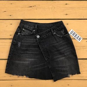 Black Urban Outfitters Denim Skirt